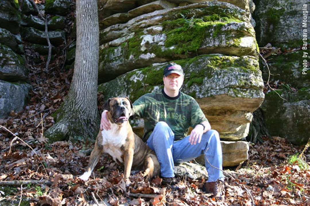 Steve Weems in the Ozarks